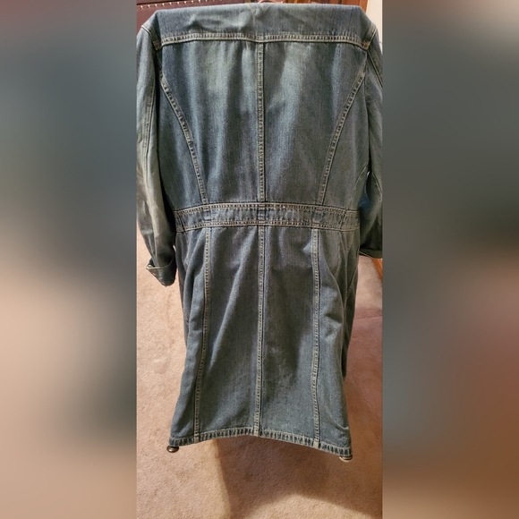 Vintage Tommy Hilfiger Jean Jacket/Duster - Picture 7 of 8